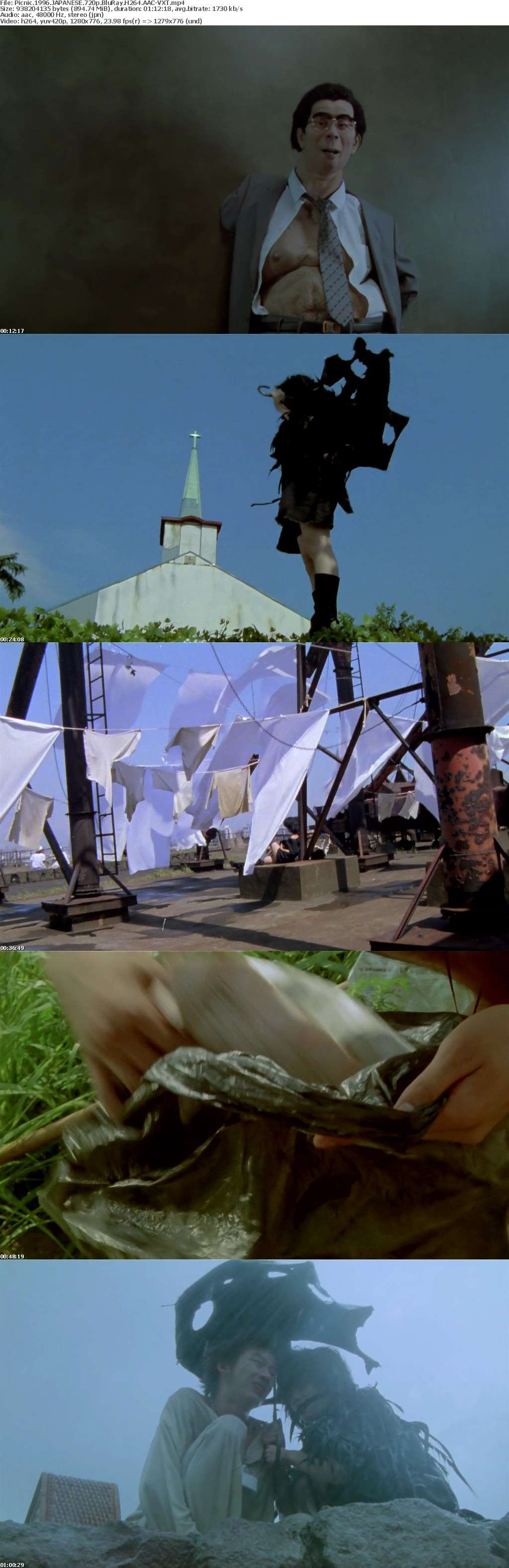 Picnic 1996 JAPANESE 720p BluRay H264 AAC-VXT Picnic 1996 JAPANESE 720p BluRay H264 AAC-VXT