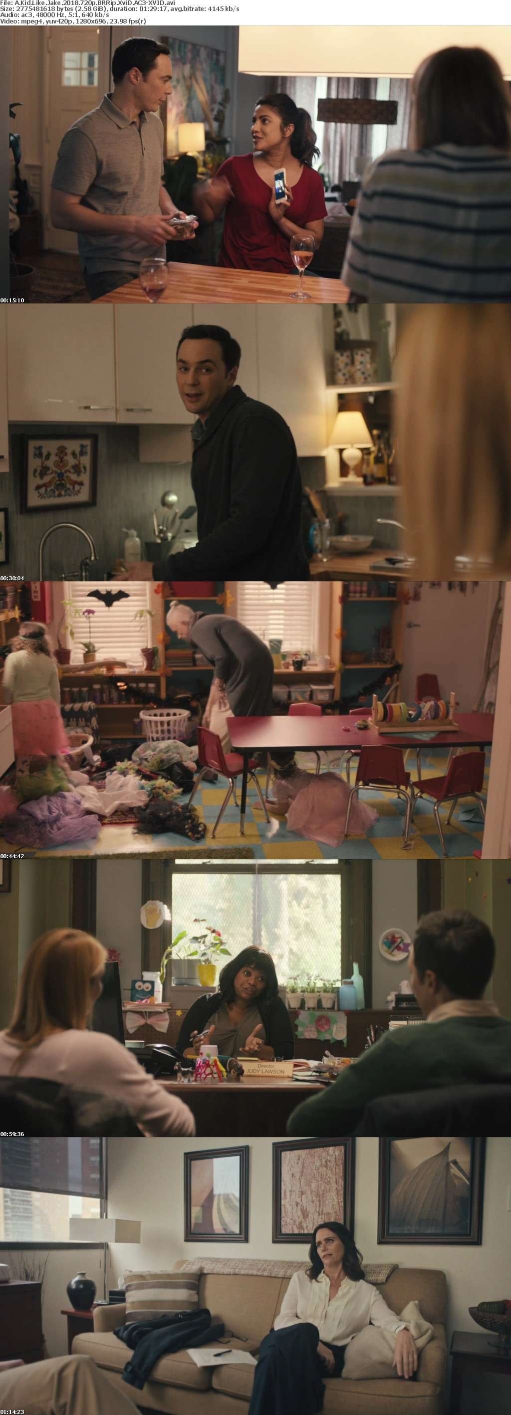 A Kid Like Jake 2018 720p BRRip XviD AC3-XVID A Kid Like Jake 2018 720p BRRip XviD AC3-XVID