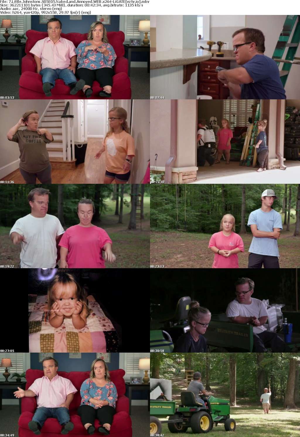 7 Little Johnstons S05E05 Naked and Annoyed WEB x264-LiGATE 7 Little Johnstons S05E05 Naked and Annoyed WEB x264-LiGATE