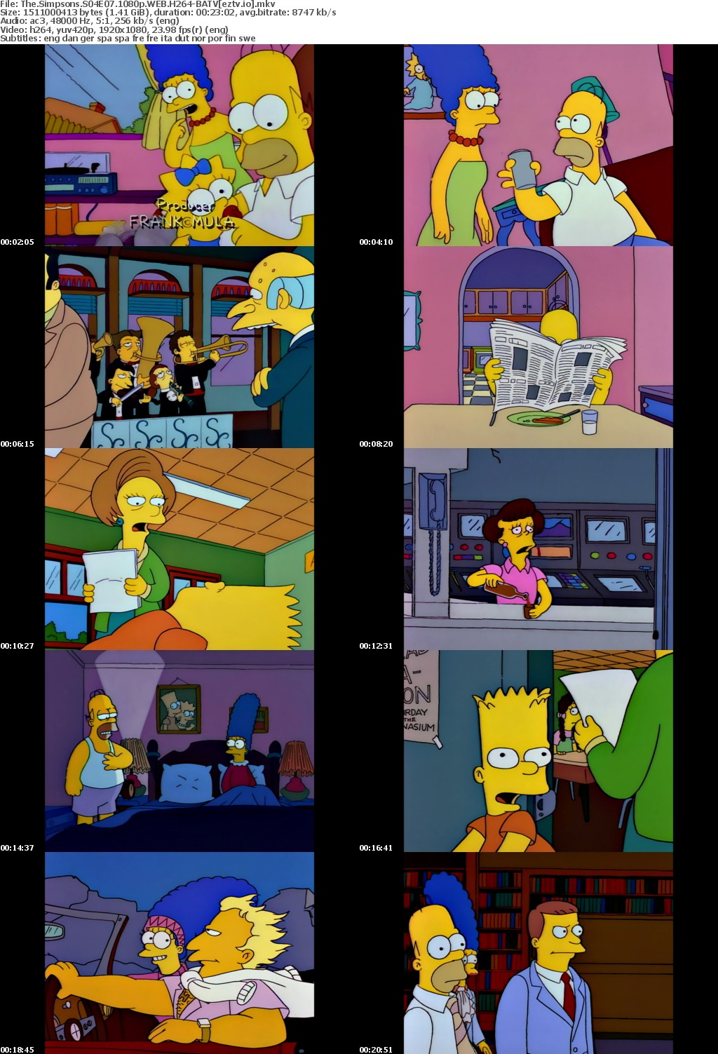 The Simpsons S04E07 1080p WEB H264-BATV