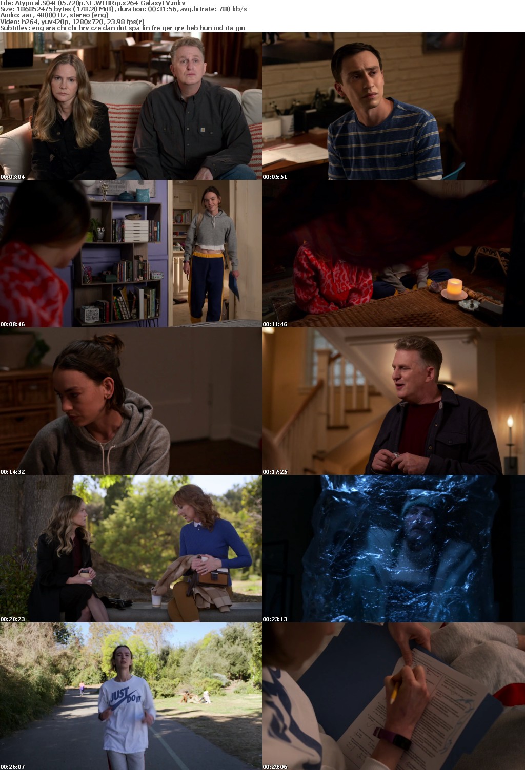Atypical S04 COMPLETE REPACK 720p NF WEBRip x264-GalaxyTV