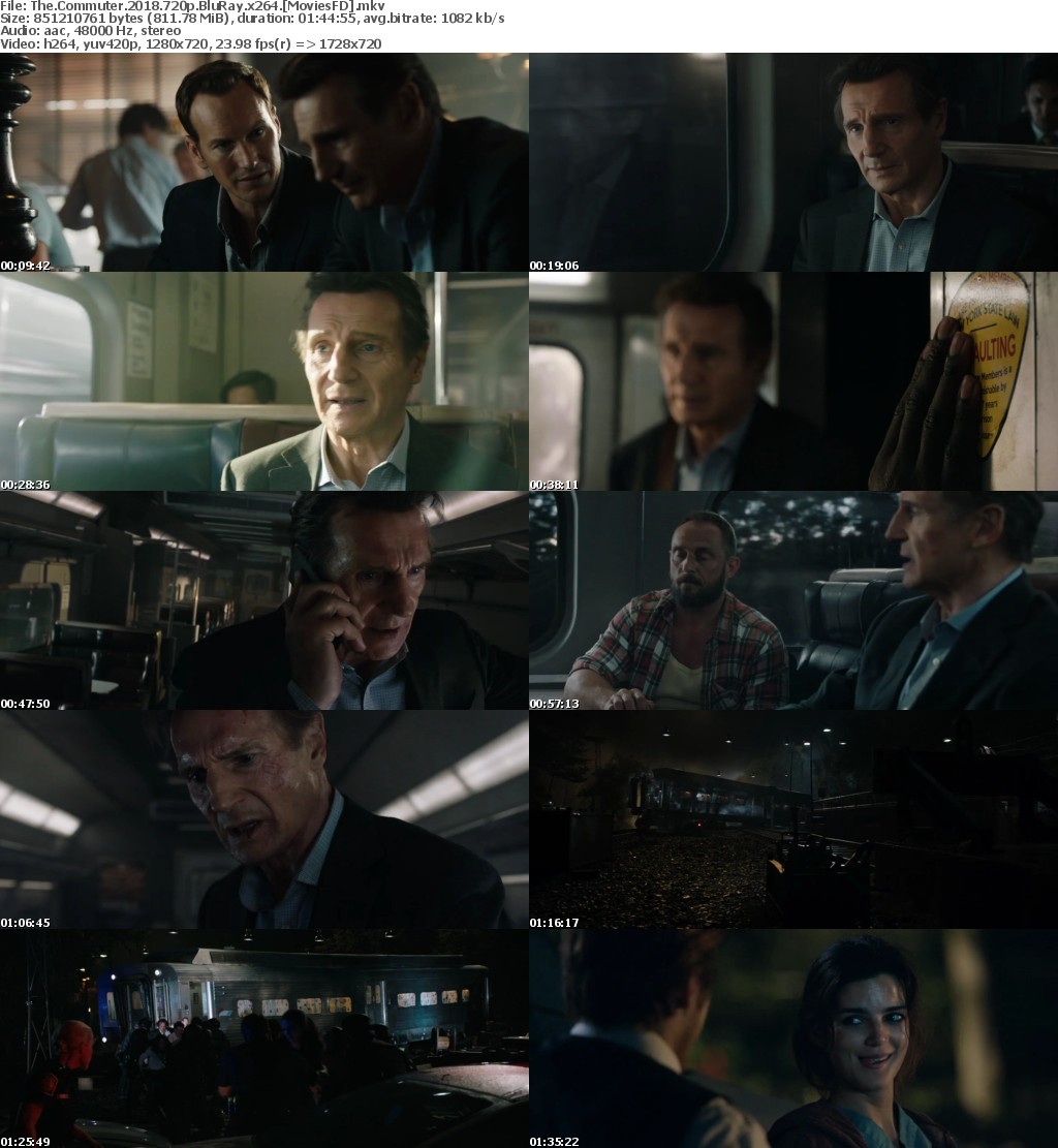The Commuter 2018 720p BluRay x264 MoviesFD