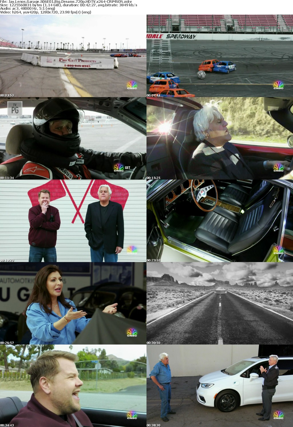 Jay Lenos Garage S06E01 Big Dreams 720p HDTV x264-CRiMSON
