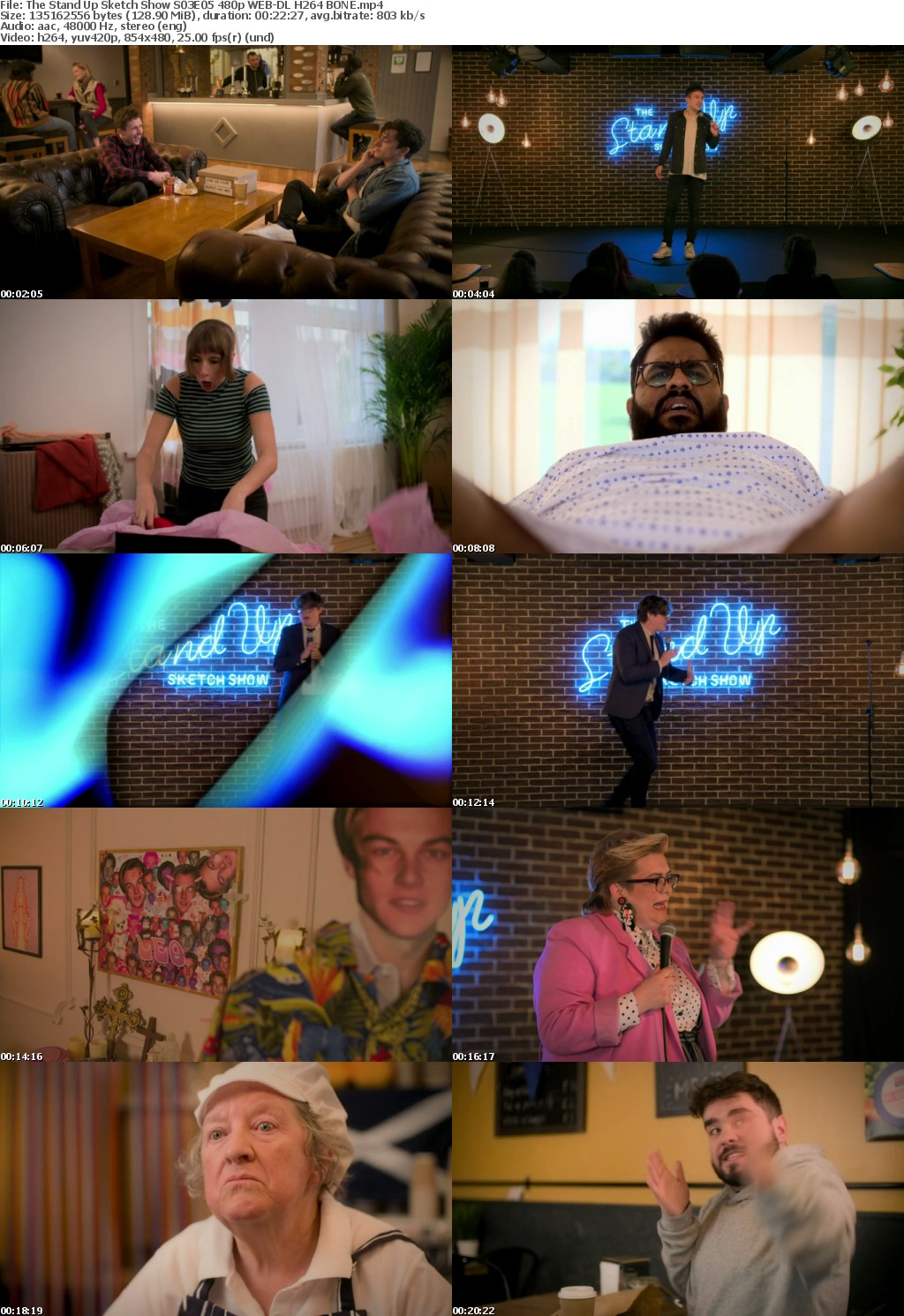 The Stand Up Sketch Show S01-S03 2019-2021 480p WEB-DL H264 BONE