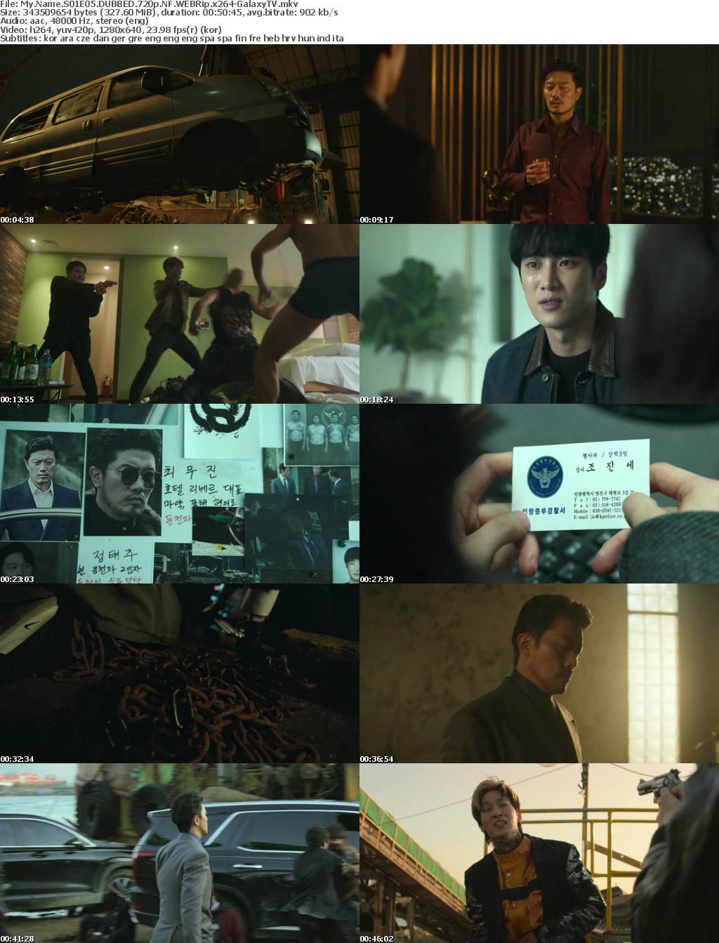 My Name S01 COMPLETE DUBBED 720p NF WEBRip x264-GalaxyTV