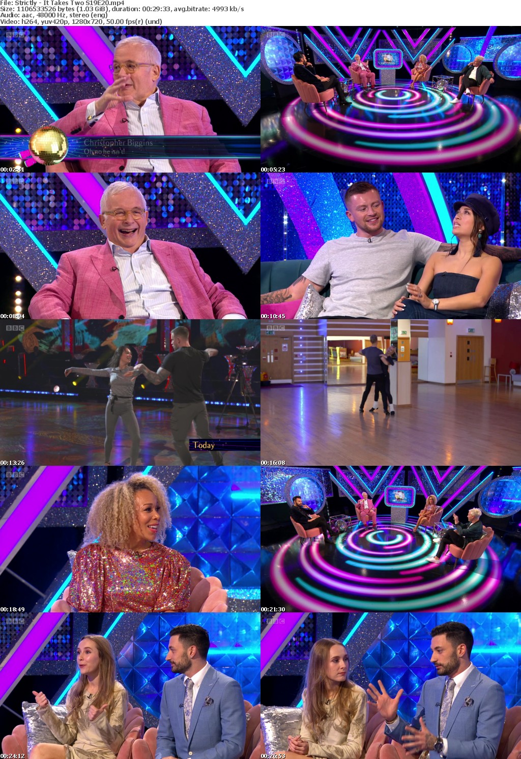 Strictly - It Takes Two S19E20 (1280x720p HD, 50fps, soft Eng subs)