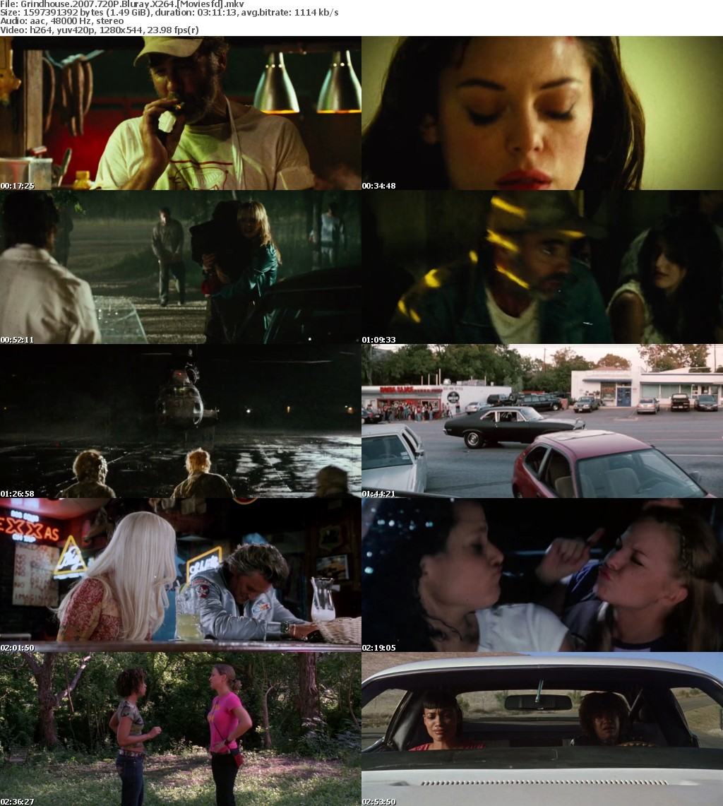 Grindhouse (2007) 720p BluRay x264 - MoviesFD