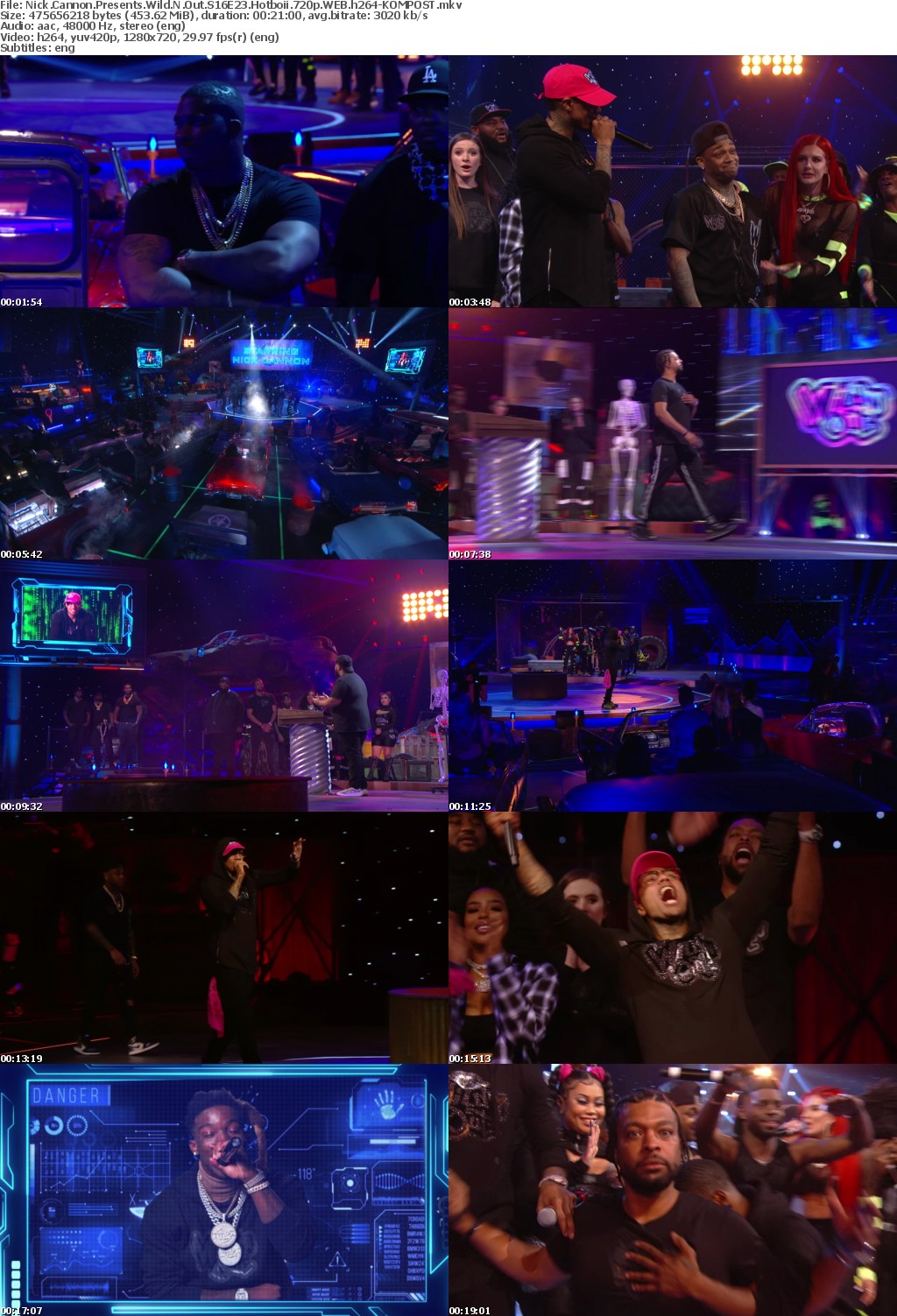 Nick Cannon Presents Wild N Out S16E23 Hotboii 720p WEB h264-KOMPOST