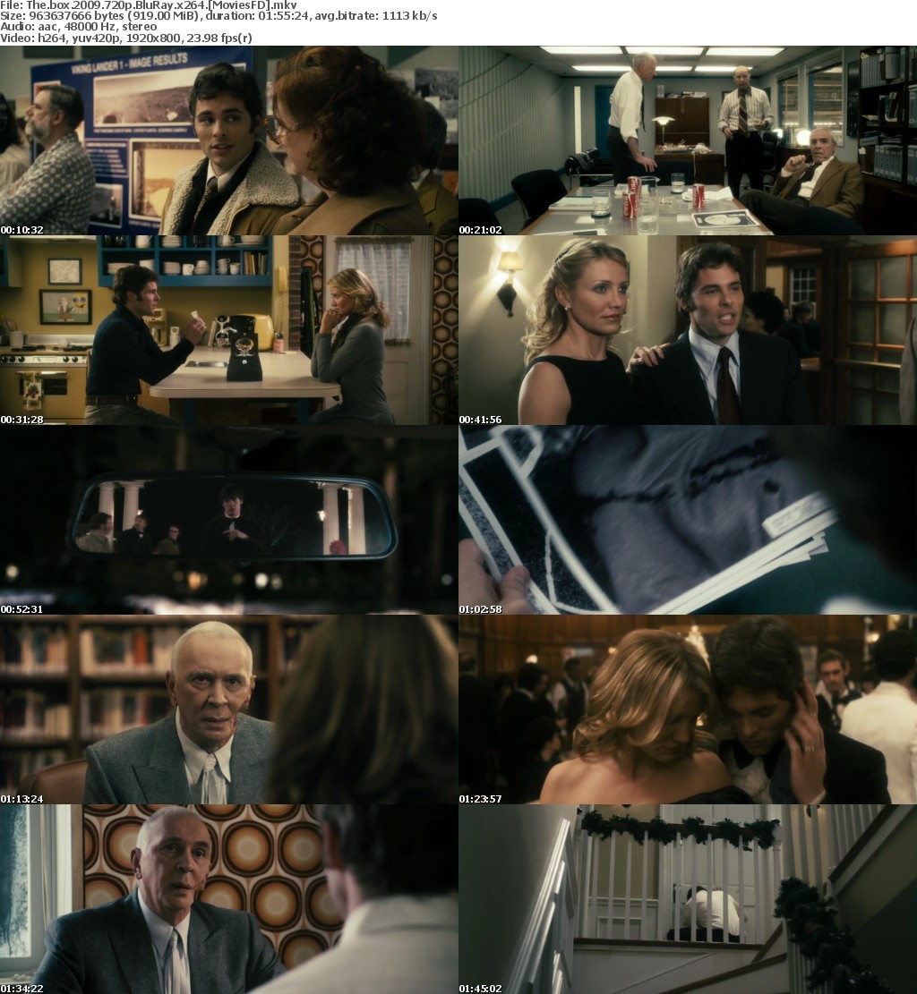 The Box (2009) 720p BluRay x264 - MoviesFD