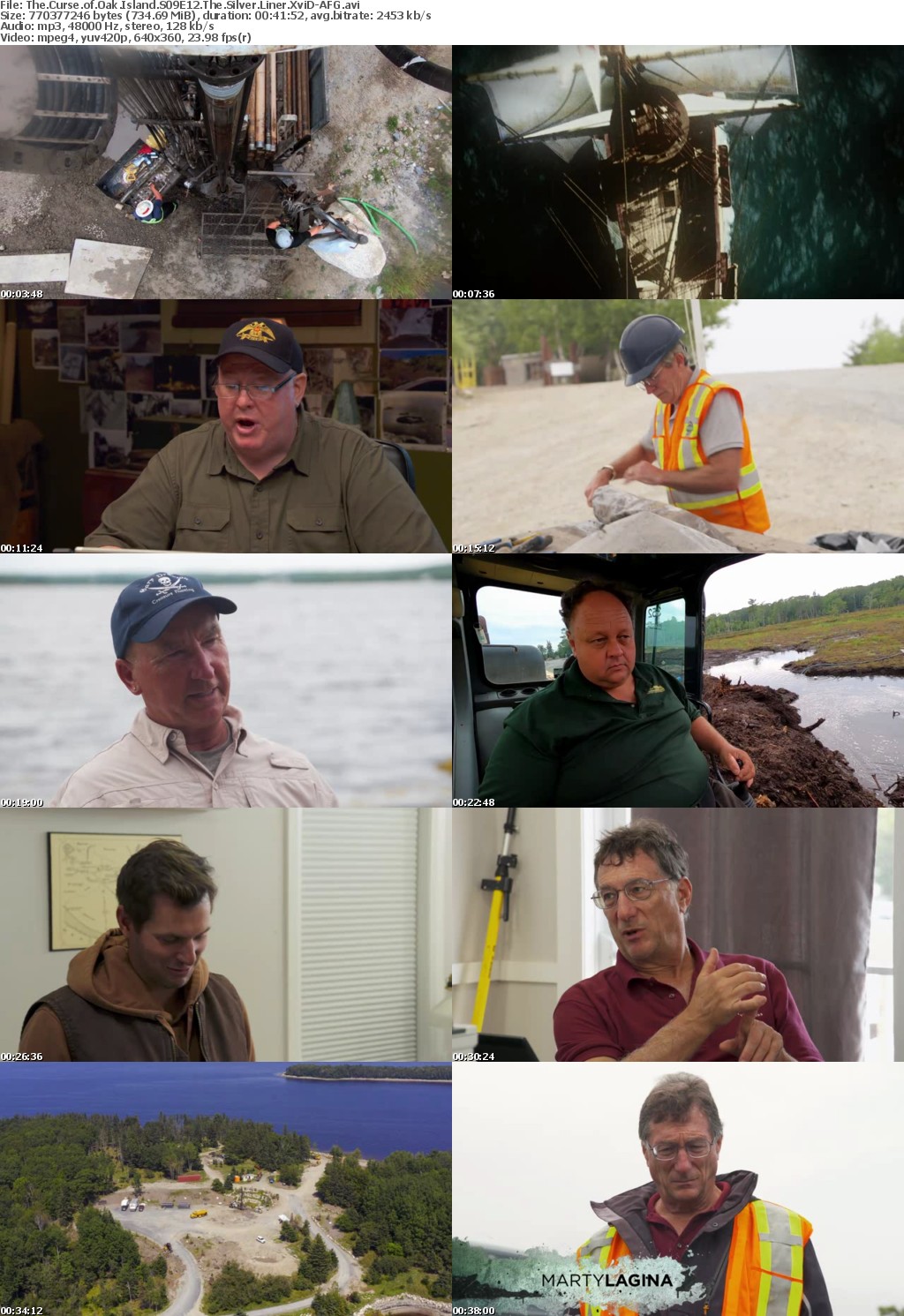The Curse of Oak Island S09E12 The Silver Liner XviD-AFG