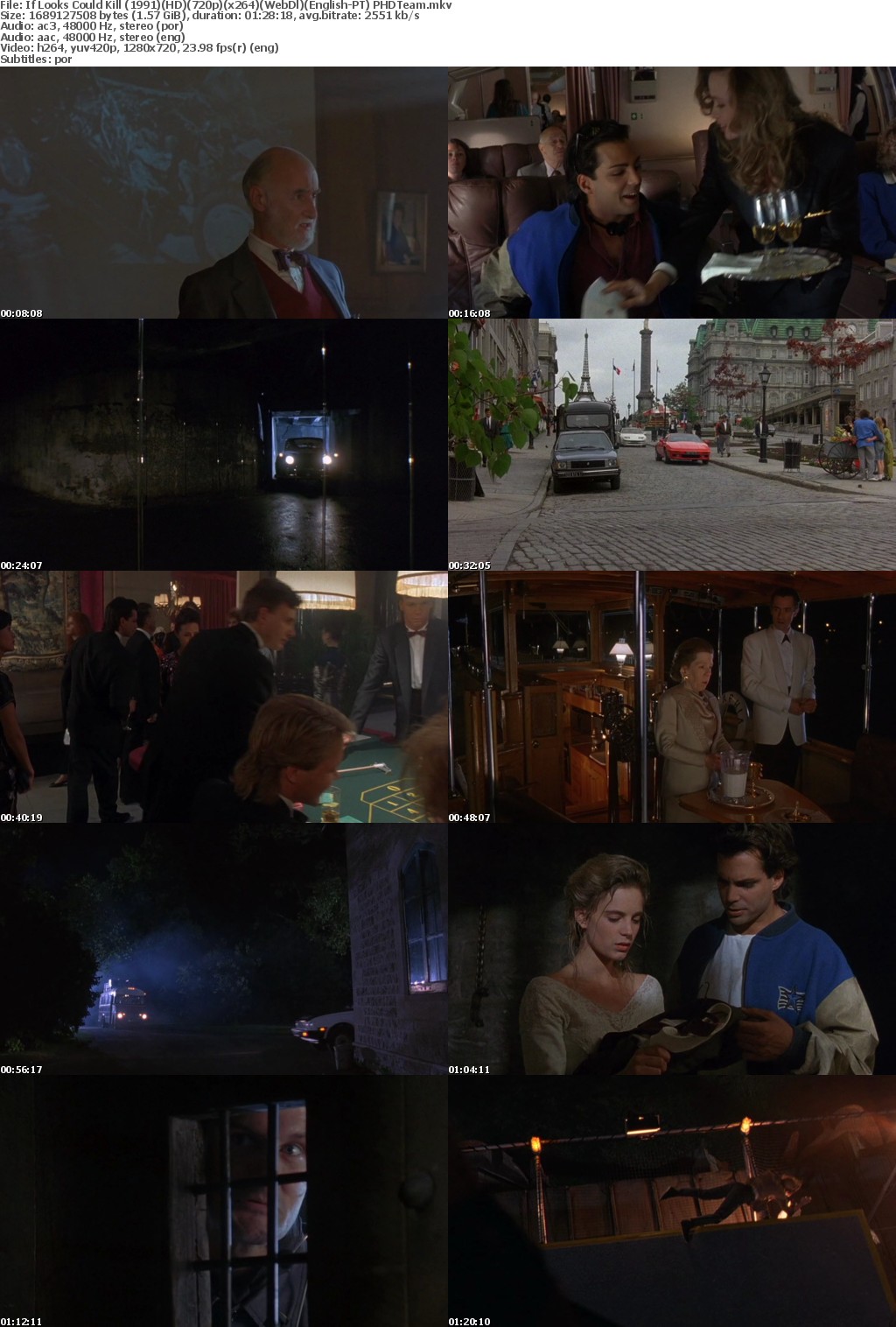 If Looks Could Kill (1991)(HD)(720p)(x264)(WebDl)(English-PT) PHDTeam