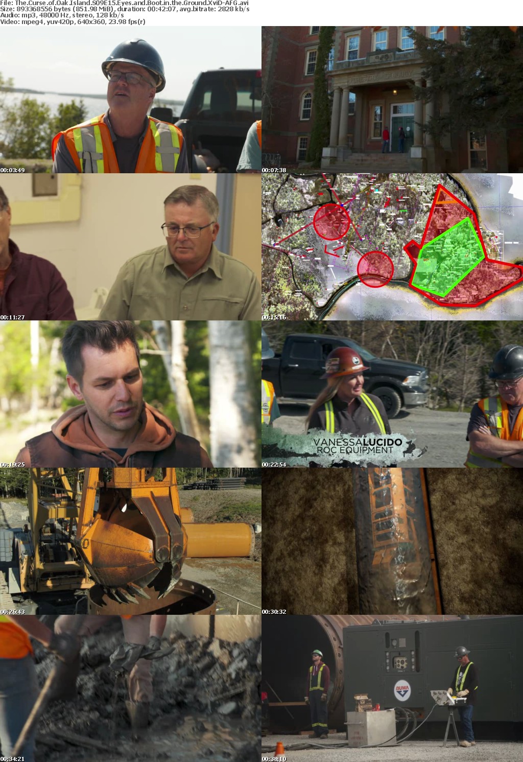 The Curse of Oak Island S09E15 Eyes and Boot in the Ground XviD-AFG
