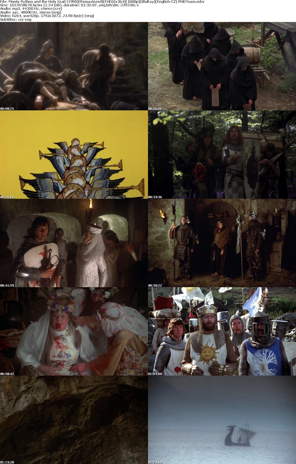 Monty Python and the Holy Grail (1990)(Remastered)(FHD)(x264)(1080p)(BluRay)(English-CZ) PHDTeam