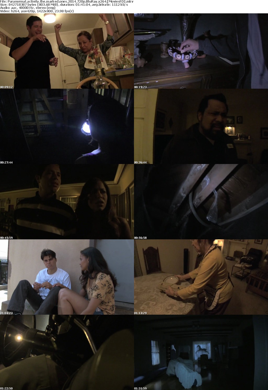 Paranormal Activity the Marked Ones (2014) 720p BluRay x264 - MoviesFD
