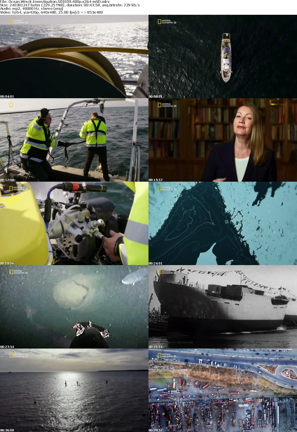 Ocean Wreck Investigation S01E09 480p x264-mSD