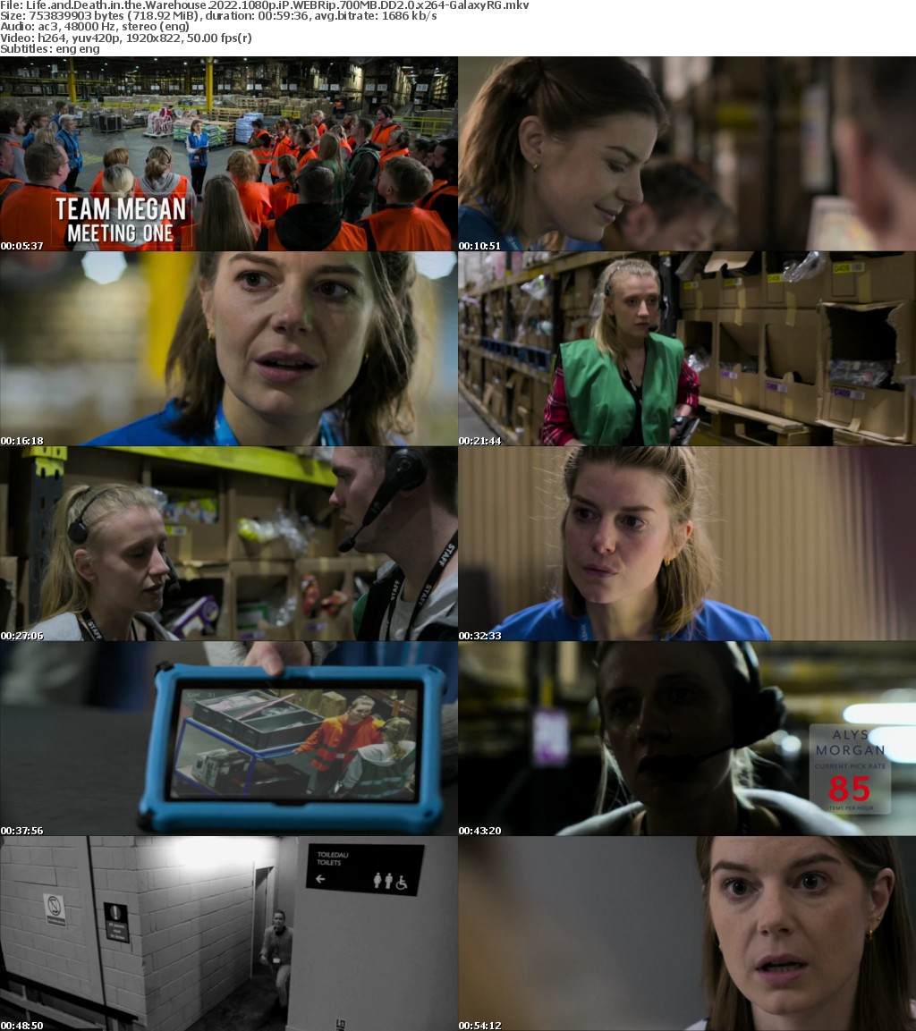 Life and Death in the Warehouse 2022 1080p iP WEBRip 700MB DD2 0 x264-GalaxyRG
