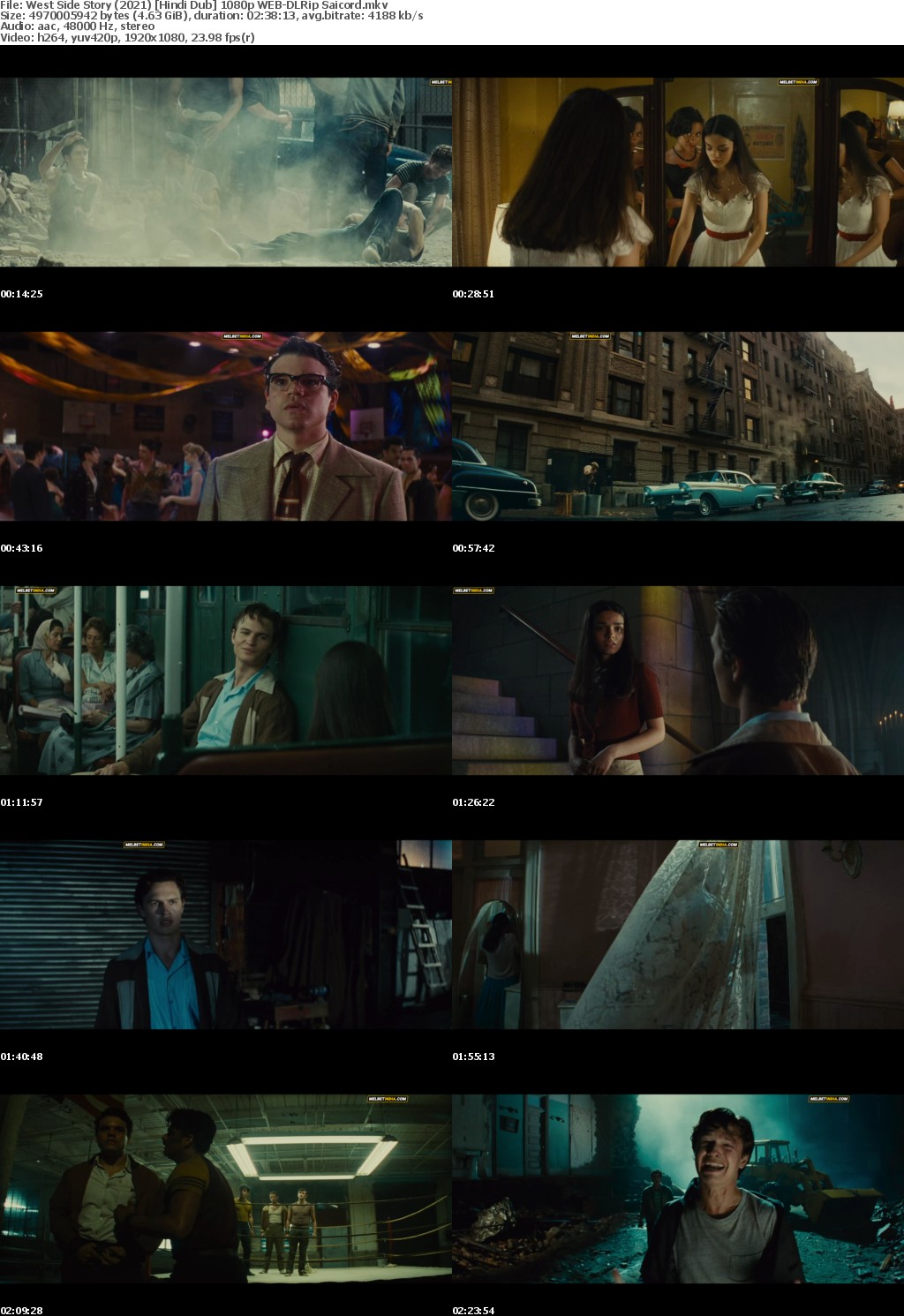 West Side Story (2021) Hindi Dub 1080p WEB-DLRip Saicord