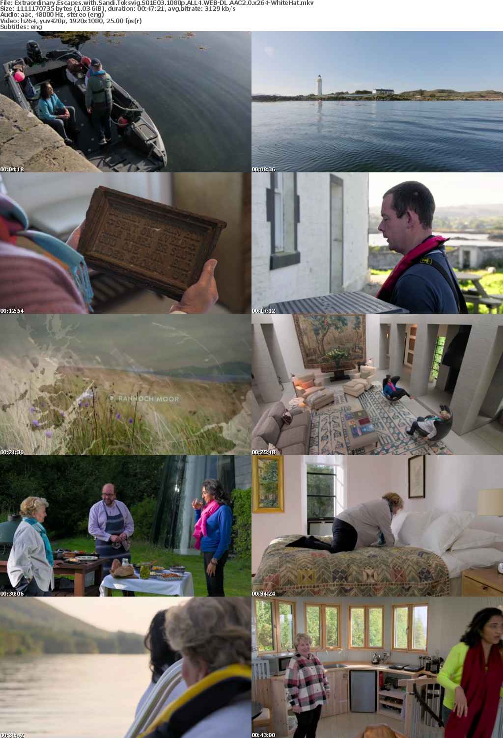 Extraordinary Escapes with Sandi Toksvig S01 1080p ALL4 WEBRip AAC2 0 x264-WhiteHat
