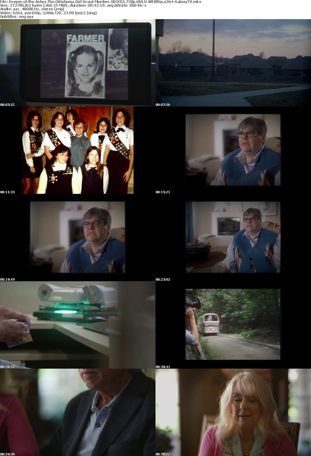 Keeper of the Ashes The Oklahoma Girl Scout Murders S01 COMPLETE 720p HULU WEBRip x264-GalaxyTV