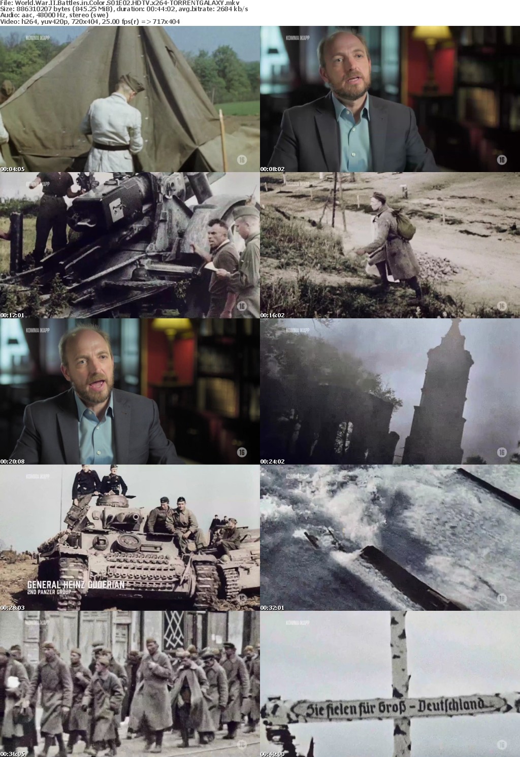 World War II Battles in Color S01E02 HDTV x264-GALAXY