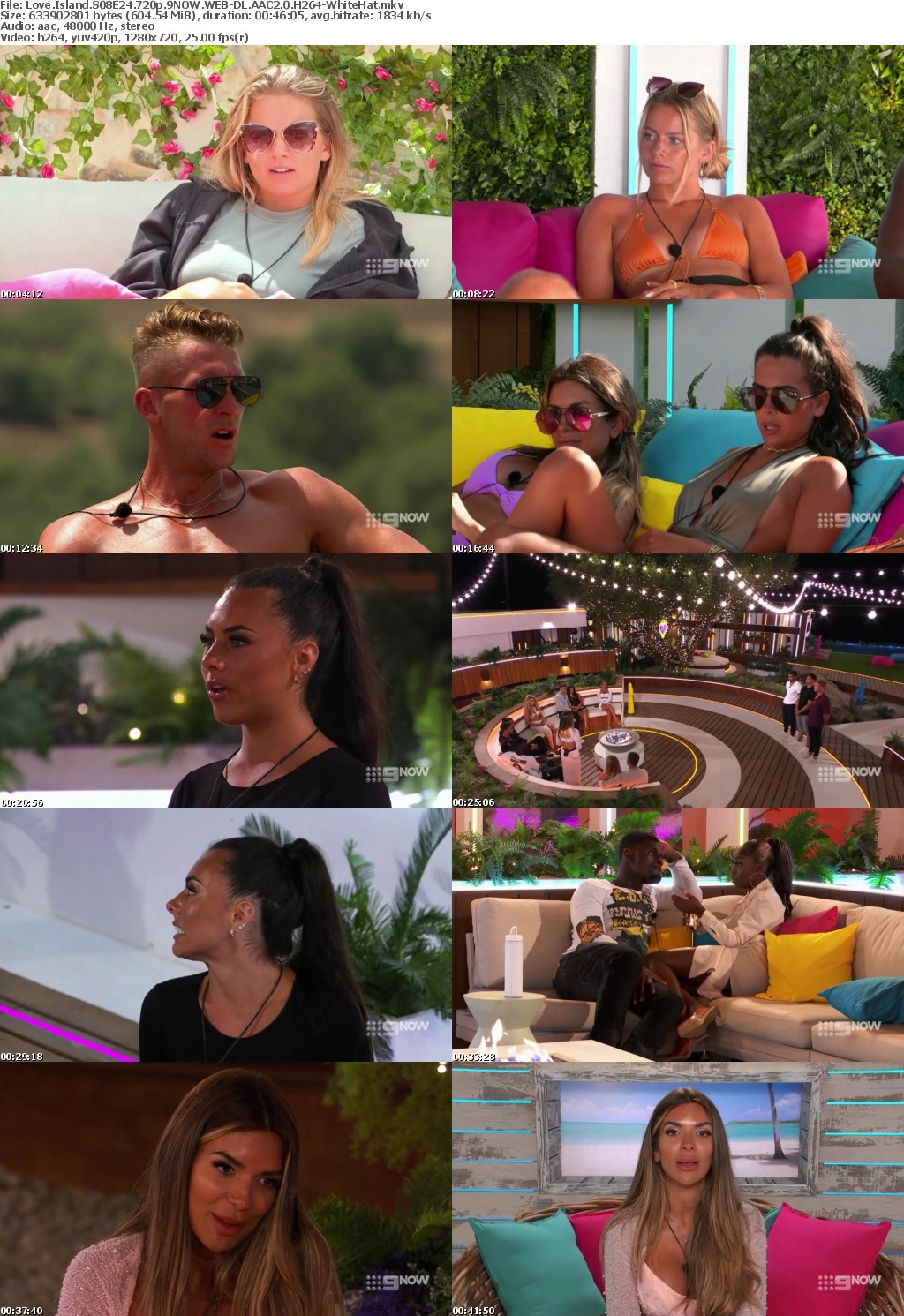Love Island S08E24 720p 9NOW WEB-DL AAC2 0 H264-WhiteHat