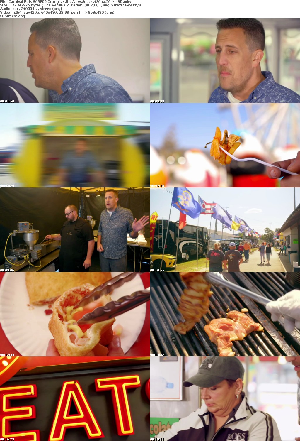 Carnival Eats S09E02 Orange is the New Snack 480p x264-mSD