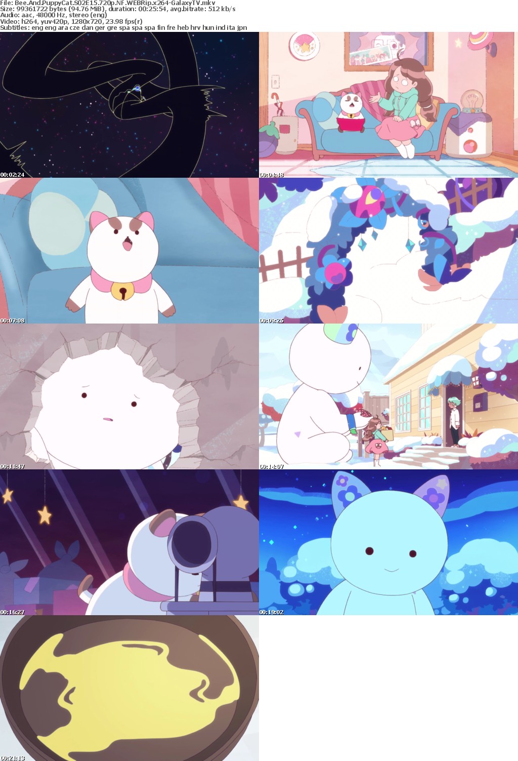 Bee and PuppyCat S02 COMPLETE 720p NF WEBRip x264-GalaxyTV