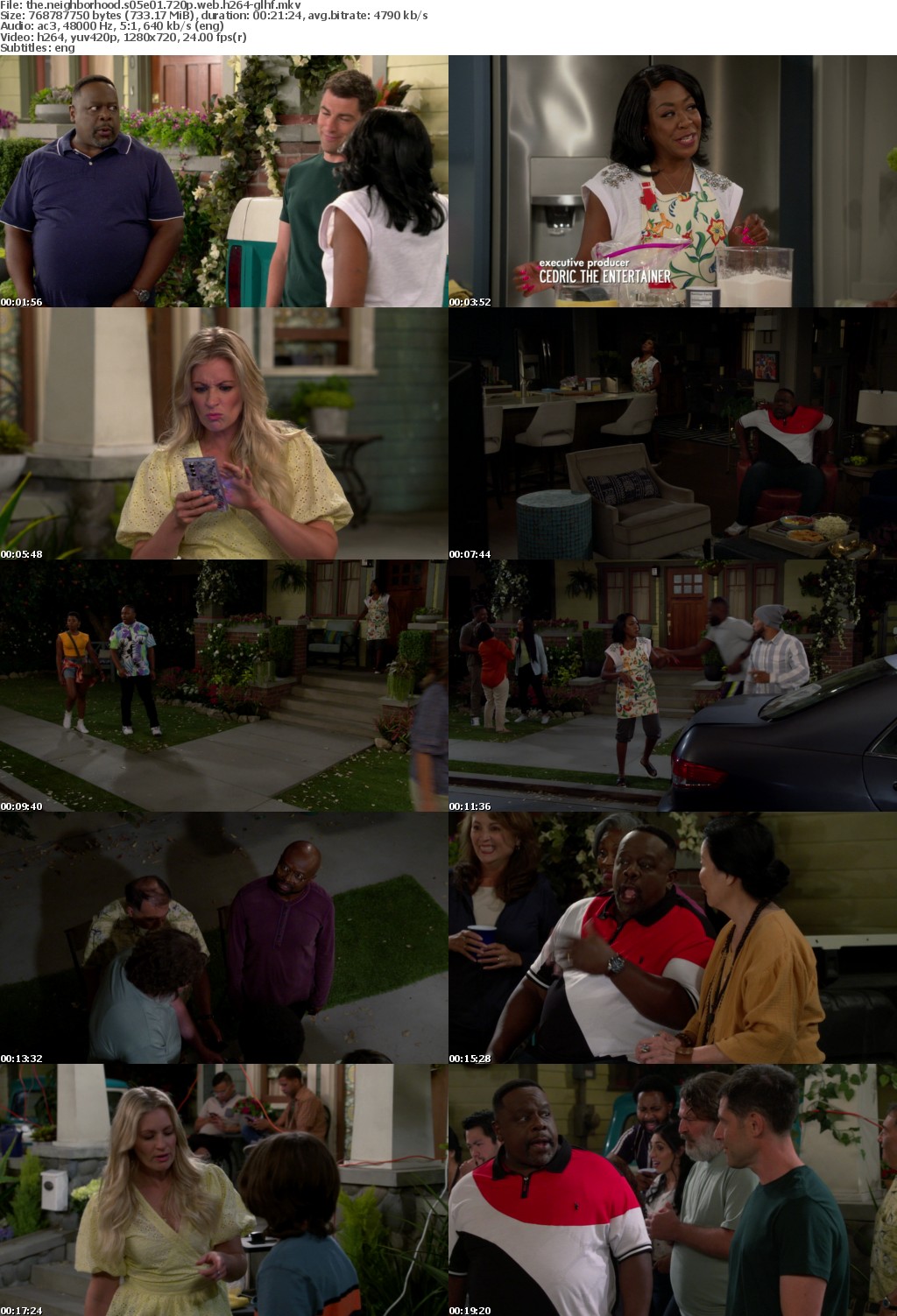 The Neighborhood S05E01 720p WEB H264-GLHF