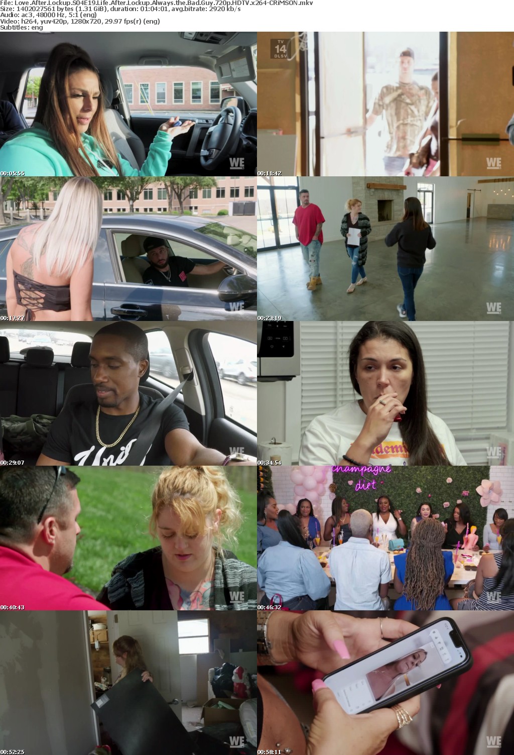 Love After Lockup S04E19 Life After Lockup Always the Bad Guy 720p HDTV x264-CRiMSON