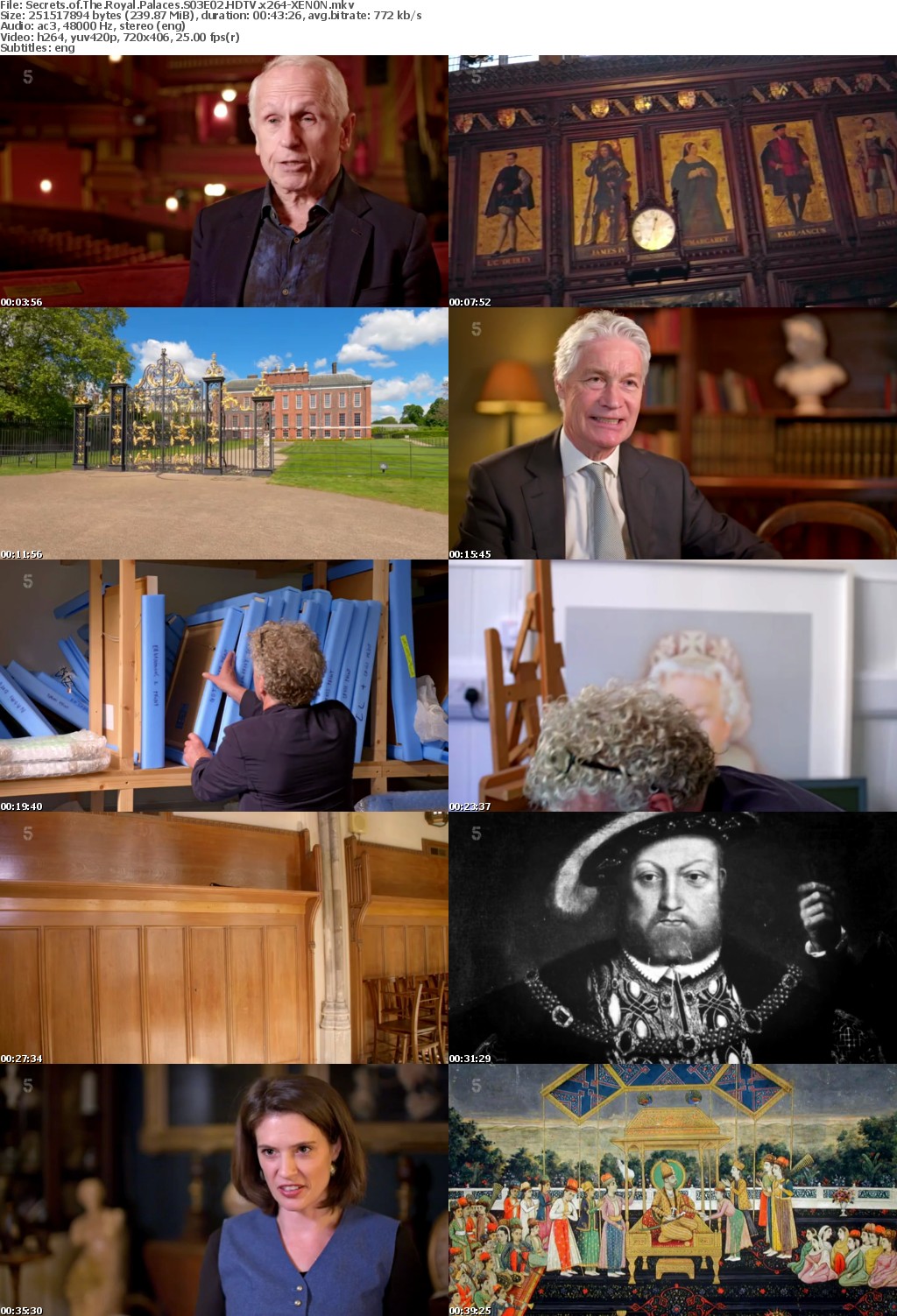 Secrets of The Royal Palaces S03E02 HDTV x264-XEN0N