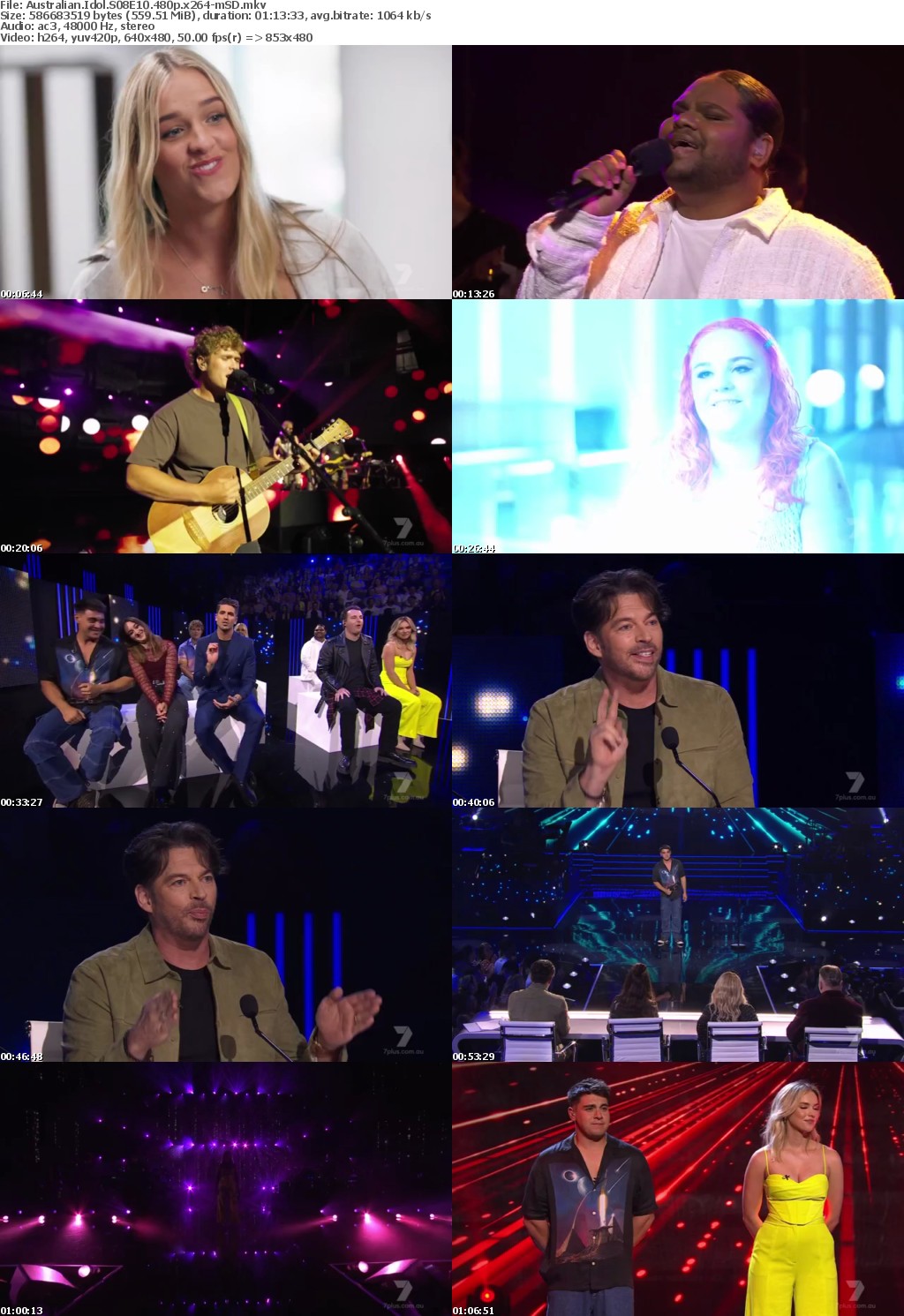 Australian Idol S08E10 480p x264-mSD