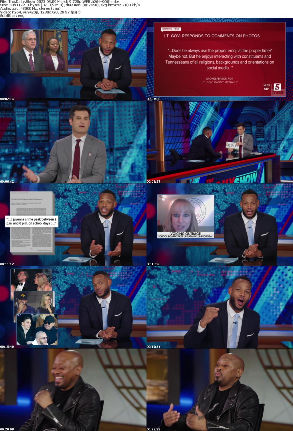 The Daily Show 2023 03 09 March 9 720p WEB h264-KOGi