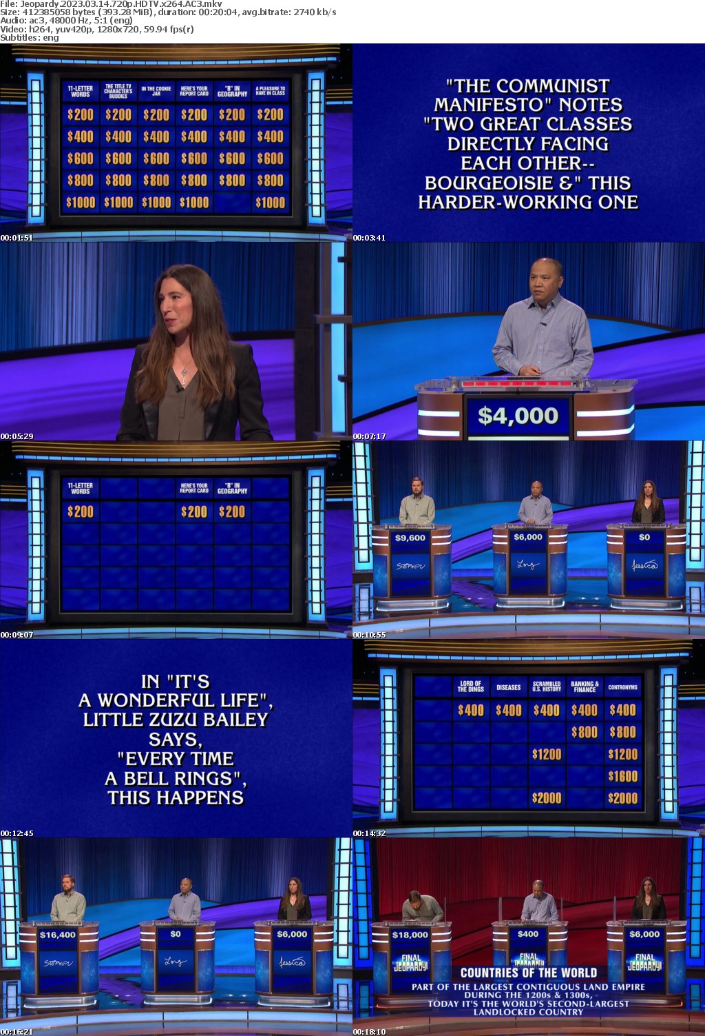 Jeopardy 2023 03 14 720p HDTV x264 AC3 atgoat