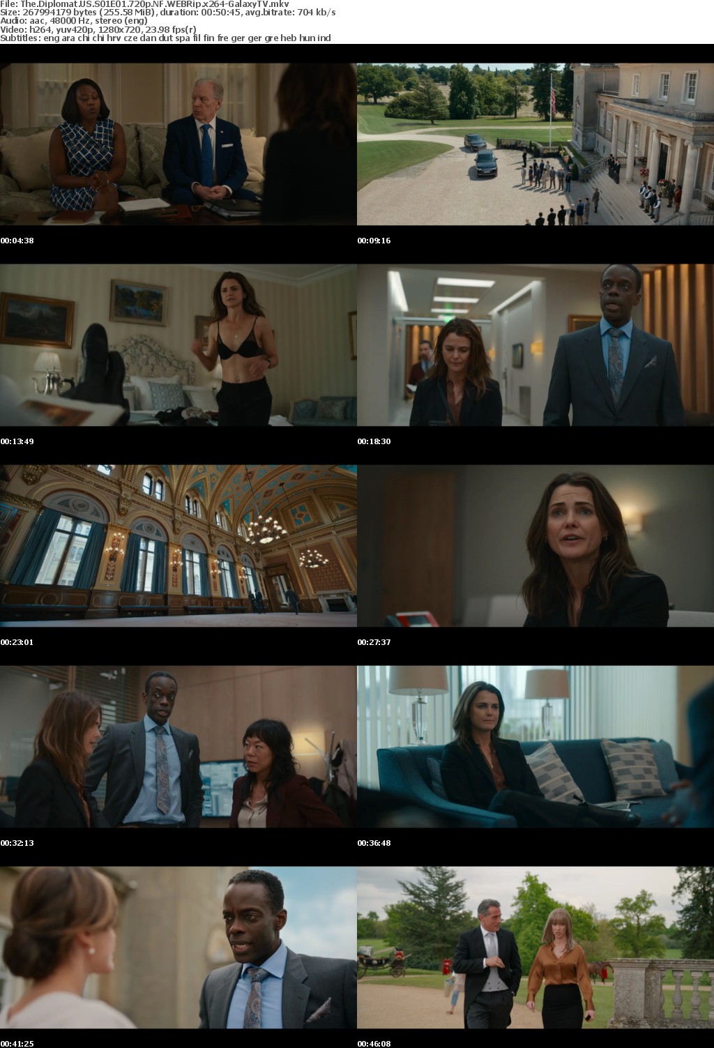 The Diplomat US S01 COMPLETE 720p NF WEBRip x264-GalaxyTV