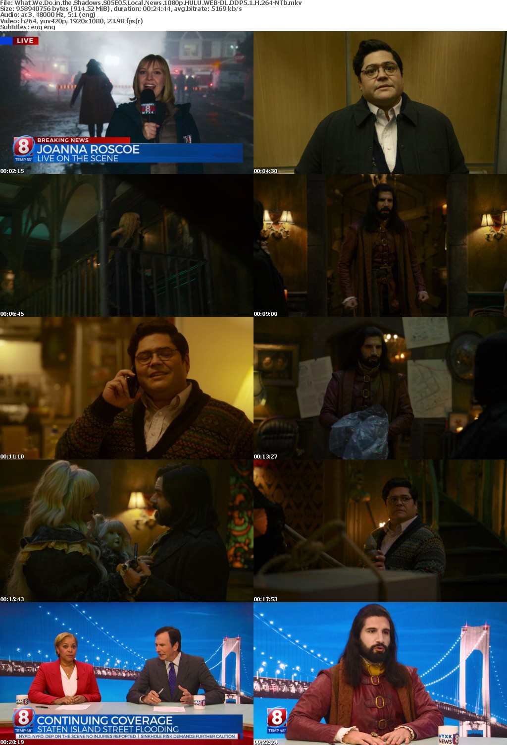 What We Do in the Shadows S05E05 Local News 1080p HULU WEB-DL DDP5 1 H 264-NTb