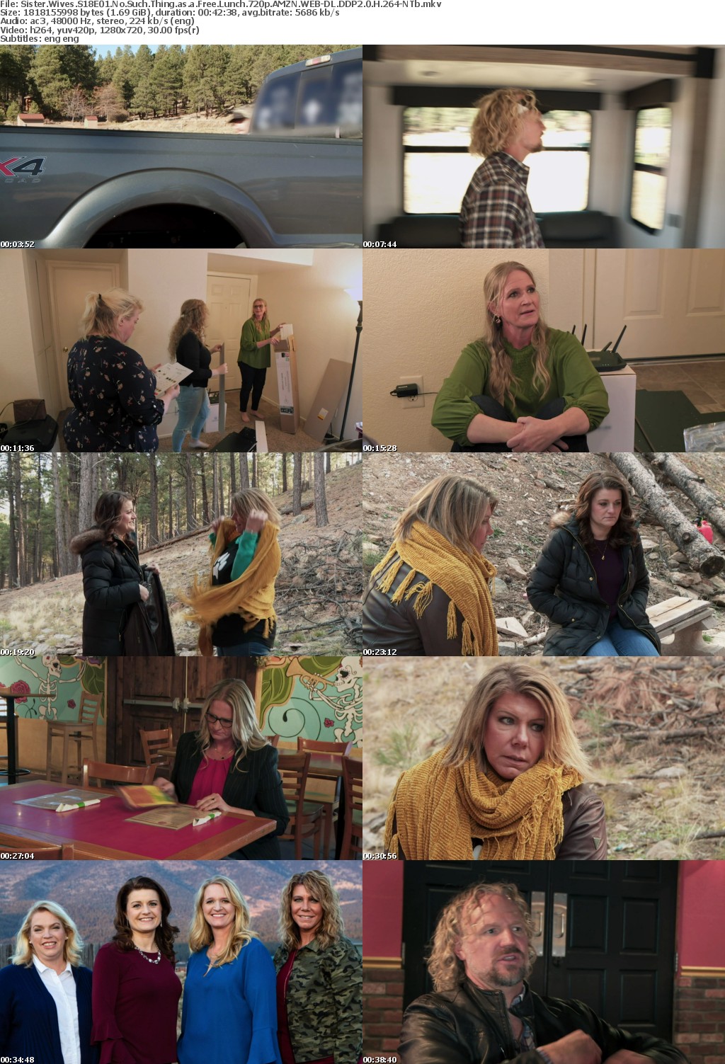 Sister Wives S18E01 No Such Thing as a Free Lunch 720p AMZN WEB-DL DDP2 0 H 264-NTb