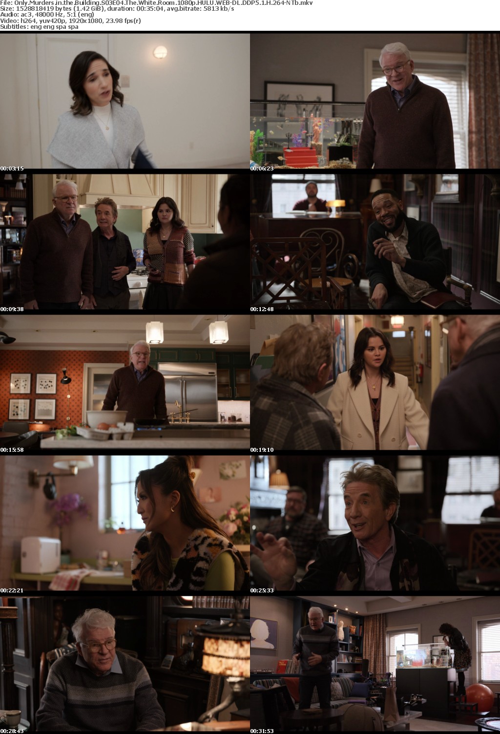 Only Murders in the Building S03E04 The White Room 1080p HULU WEB-DL DDP5 1 H 264-NTb
