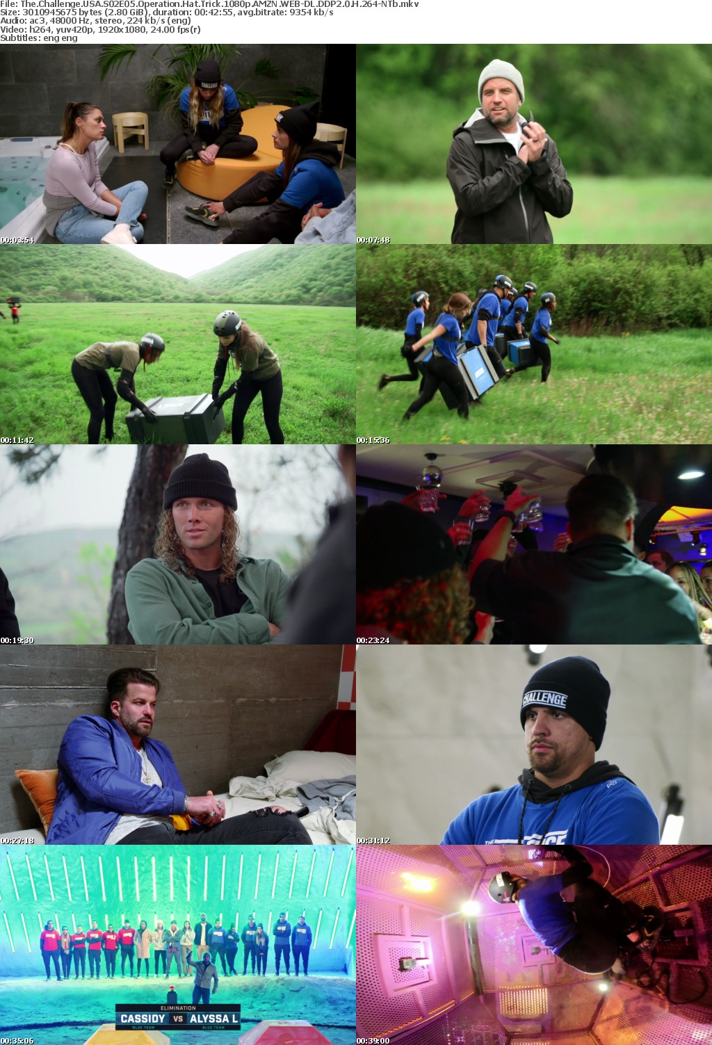 The Challenge USA S02E05 Operation Hat Trick 1080p AMZN WEB-DL DDP2 0 H 264-NTb