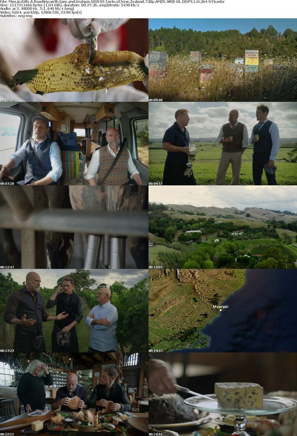 Men in Kilts A Roadtrip with Sam and Graham S02E03 Taste of New Zealand 720p AMZN WEB-DL DDP5 1 H 264-NTb