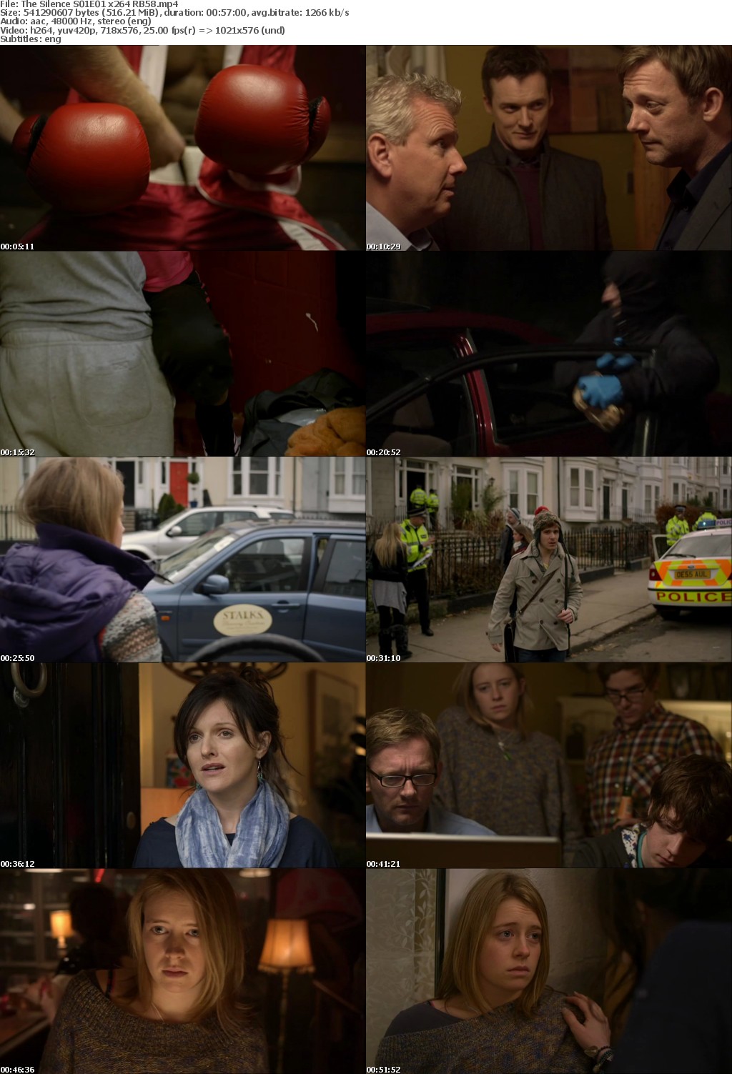 The Silence S01 (BBC Mini-series 2010) DVDrip x264 RB58