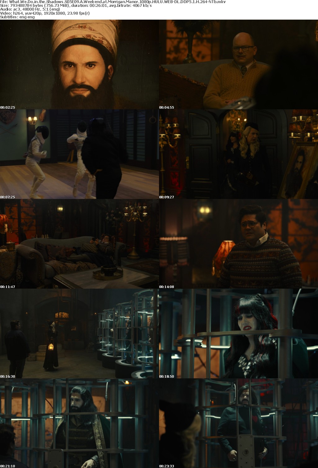 What We Do in the Shadows S05E09 A Weekend at Morrigan Manor 1080p HULU WEB-DL DDP5 1 H 264-NTb