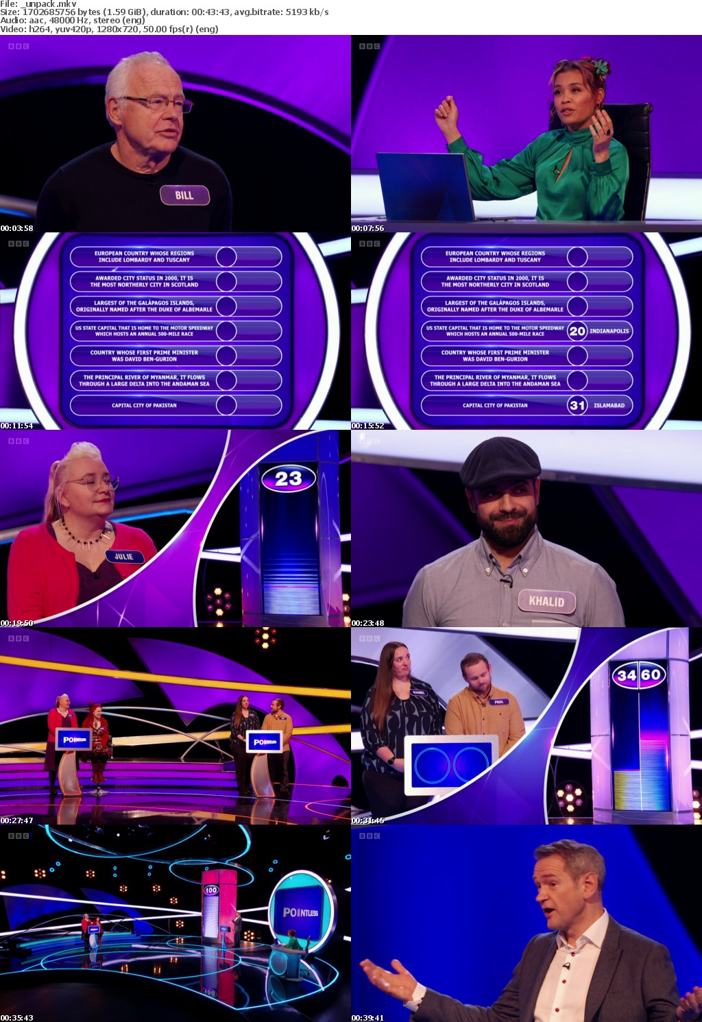 Pointless S30E09 720p WEB-DL AAC2 0 H 264-NTb
