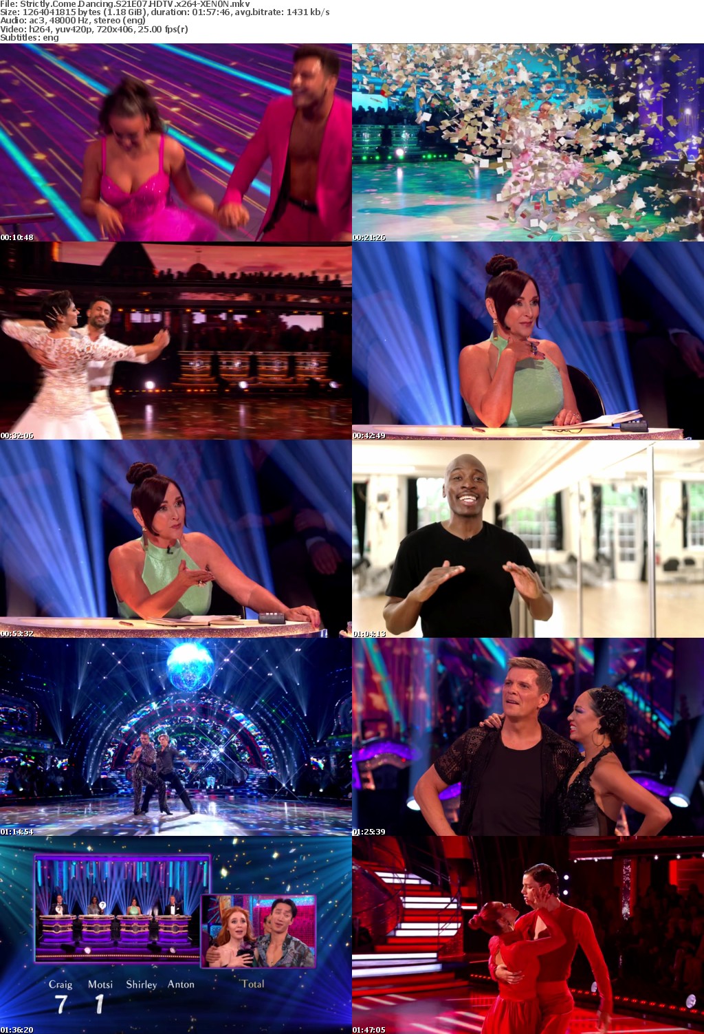 Strictly Come Dancing S21E07 HDTV x264-XEN0N Saturn5