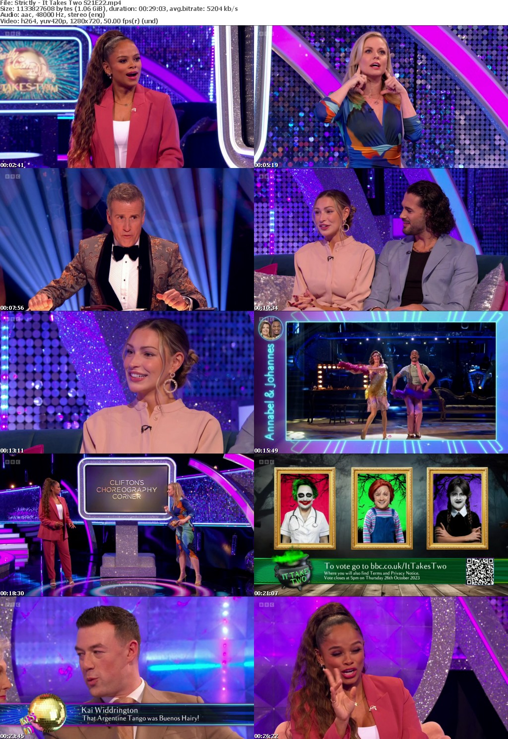 Strictly - It Takes Two S21E22 (1280x720p HD, 50fps, soft Eng subs)