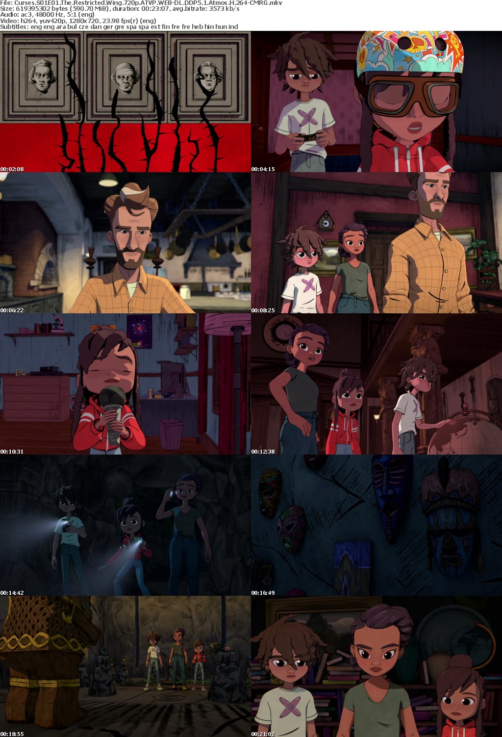 Curses S01E01 The Restricted Wing 720p ATVP WEB-DL DDP5 1 Atmos H 264-CMRG