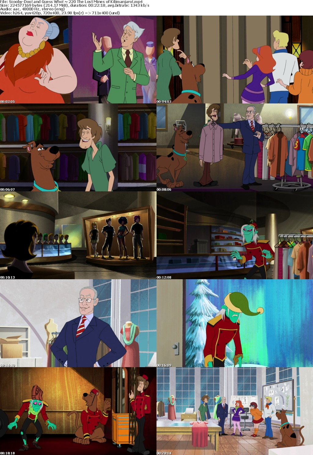 Ultimate Scooby-Doo! Collection Missing Episodes S02E214-226 for Guess Who!