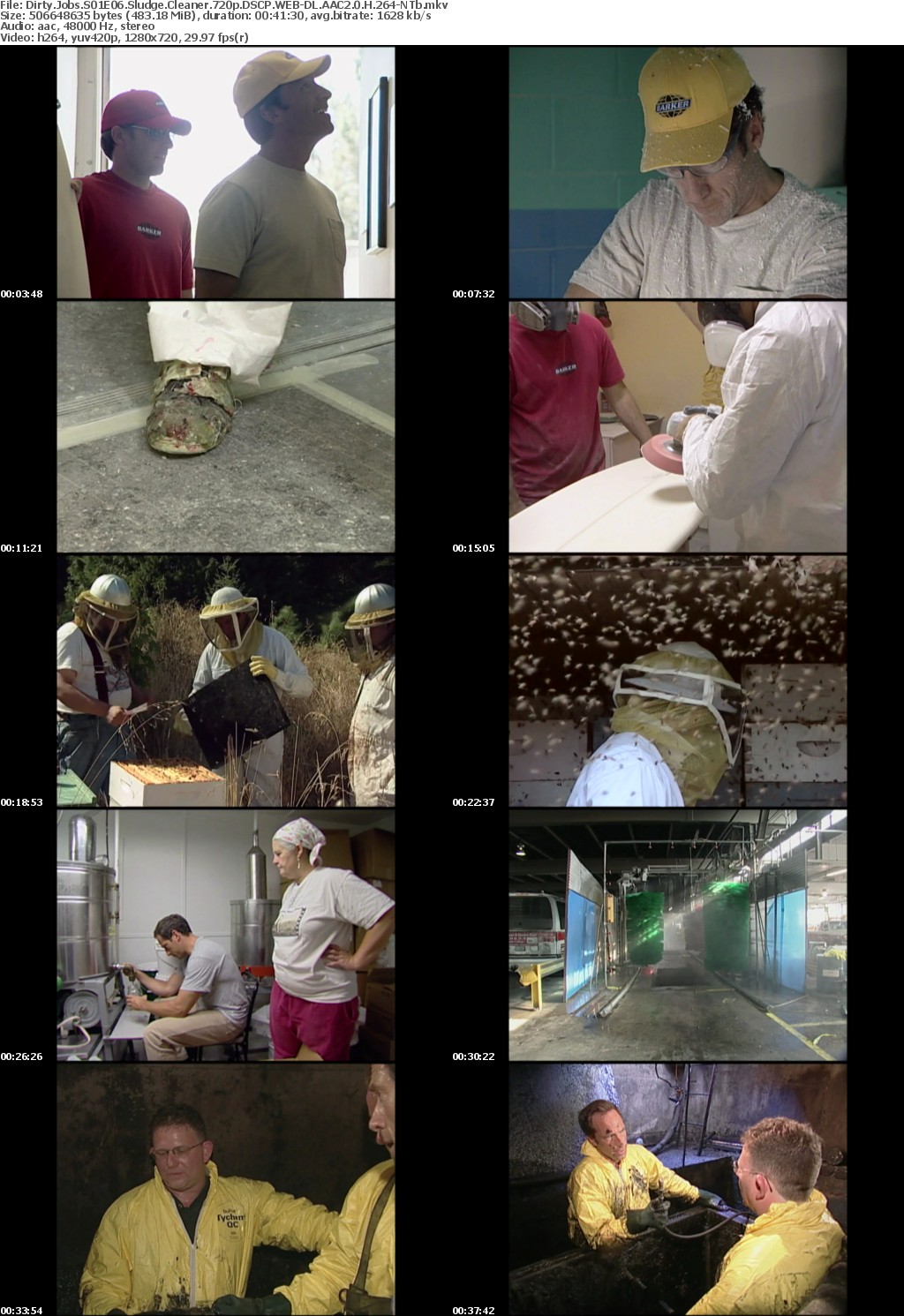 Dirty Jobs S01E06 Sludge Cleaner 720p DSCP WEB-DL AAC2 0 H 264-NTb