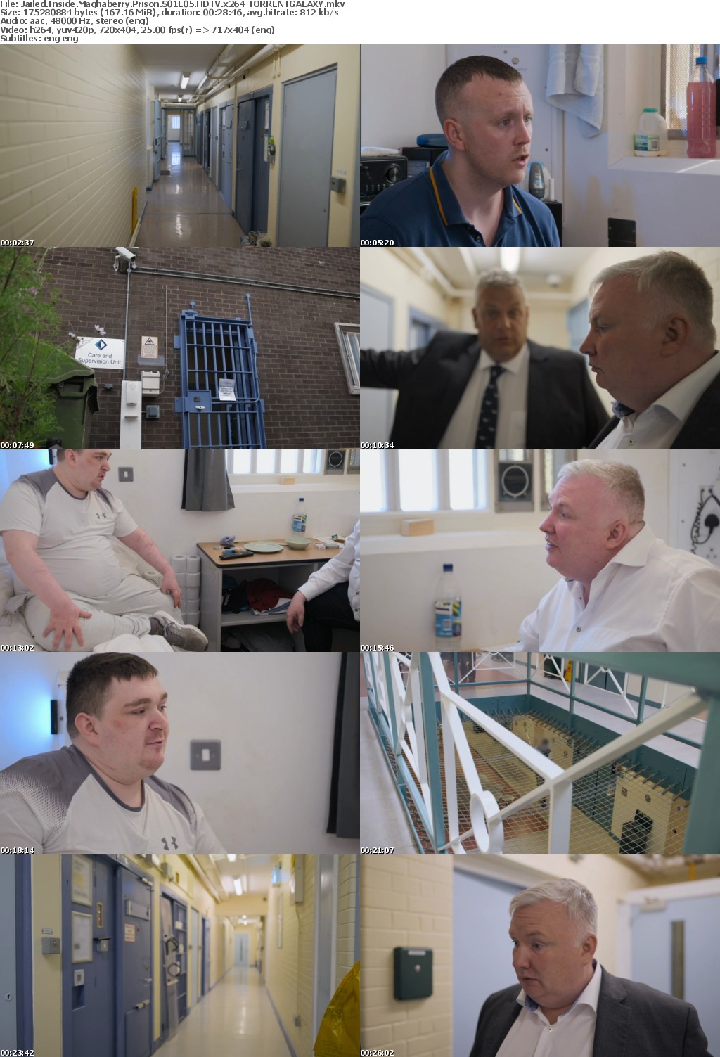 Jailed Inside Maghaberry Prison S01E05 HDTV x264-GALAXY