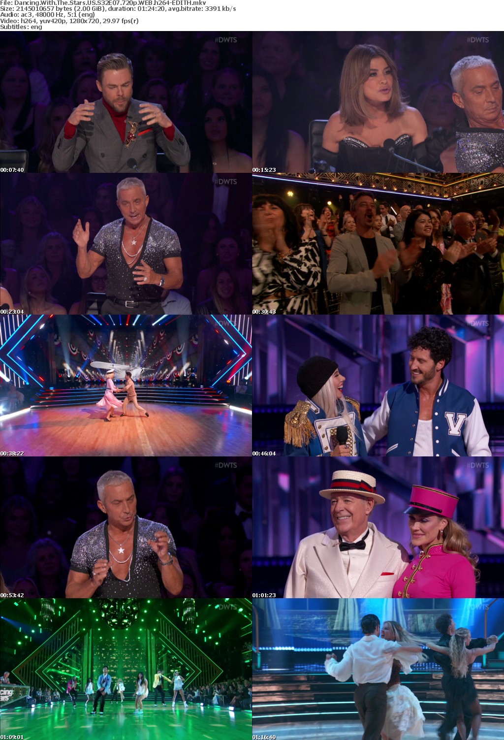 Dancing With The Stars US S32E07 720p WEB h264-EDITH
