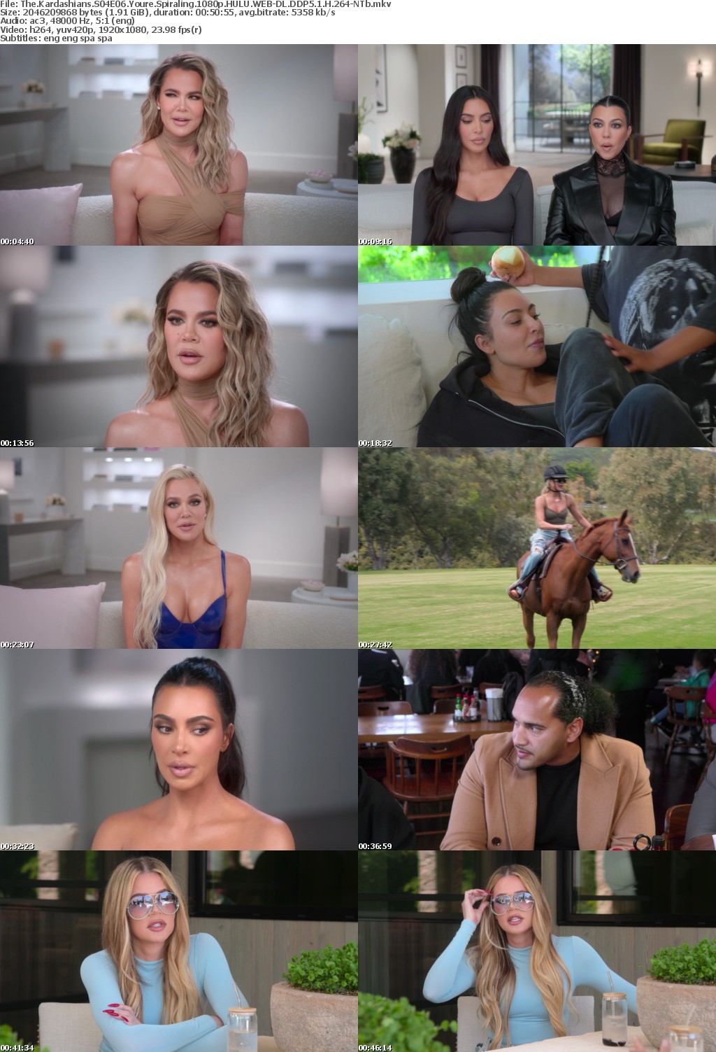 The Kardashians S04E06 Youre Spiraling 1080p HULU WEB-DL DDP5 1 H 264-NTb
